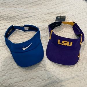2 Nike visors. Great condition. Go Tigers!